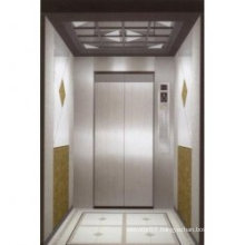 Safe and low noise freight elevator